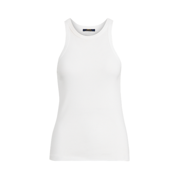 Débardeur en coton côtelé