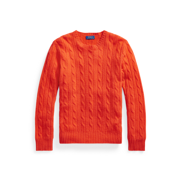 polo ralph lauren orange sweater