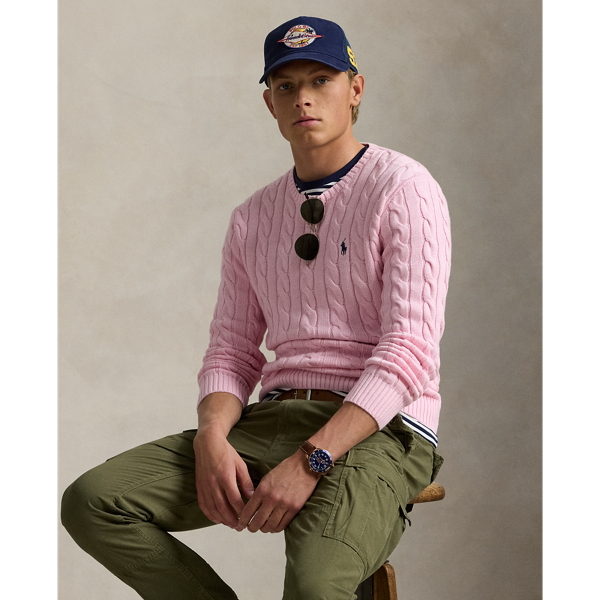 Top 91+ imagen polo ralph lauren pink sweater - Thptnganamst.edu.vn