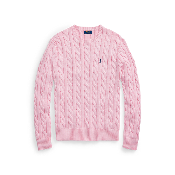 Men's Pink Sweaters, Cardigans, & Pullovers | Ralph Lauren