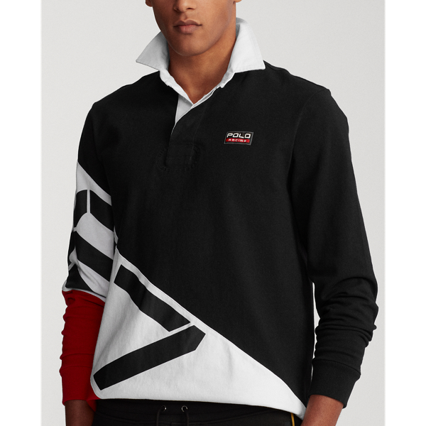 POLO RALPH LAUREN CLASSIC FIT RACING RUGBY SHIRT