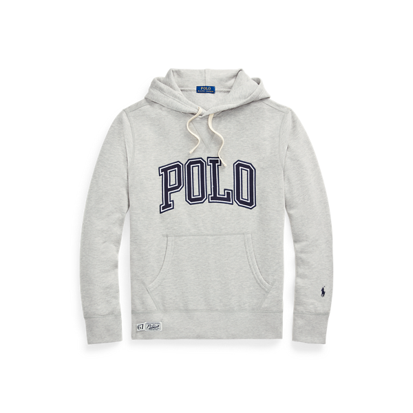 Le sweat à capuche logo RL en molleton