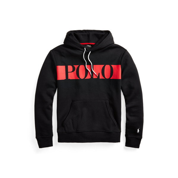 black and yellow polo hoodie