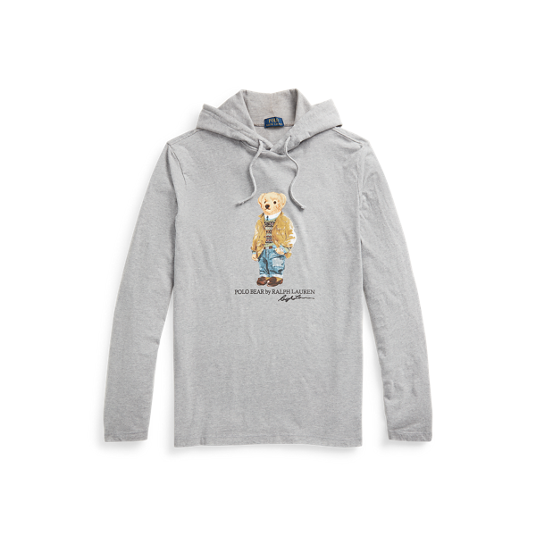 T-shirt à capuche Polo Bear en jersey
