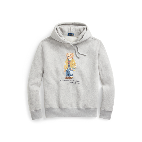 Sweat à capuche Polo Bear molleton