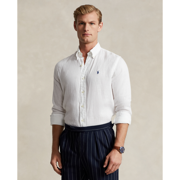 Men's White Casual Shirts & Button Down Shirts | Ralph Lauren