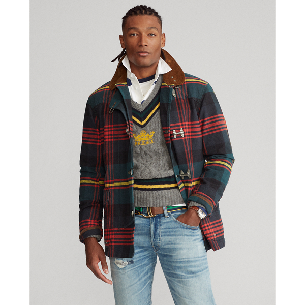 ralph lauren men's plaid jacket