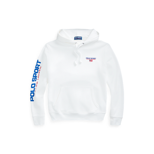 Ralph Lauren Polo Sport Fleece Hoodie In White