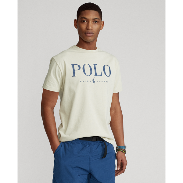 T-shirt logo unisexe classique en jersey