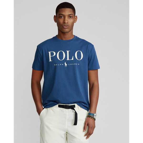 T-shirt logo unisexe classique en jersey