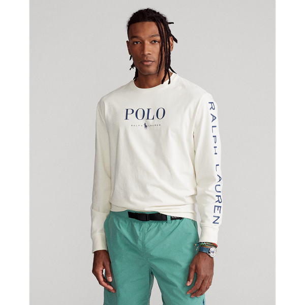 T-shirt logo unisexe classique en jersey