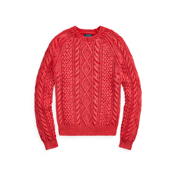 ralph lauren iconic fisherman sweater