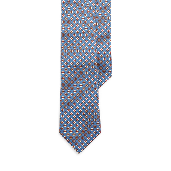 POLO RALPH LAUREN FLORAL SILK FOULARD NARROW TIE 0043896406