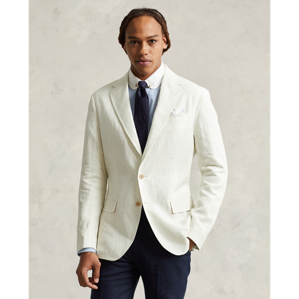 Top 49+ imagen ralph lauren linen jacket