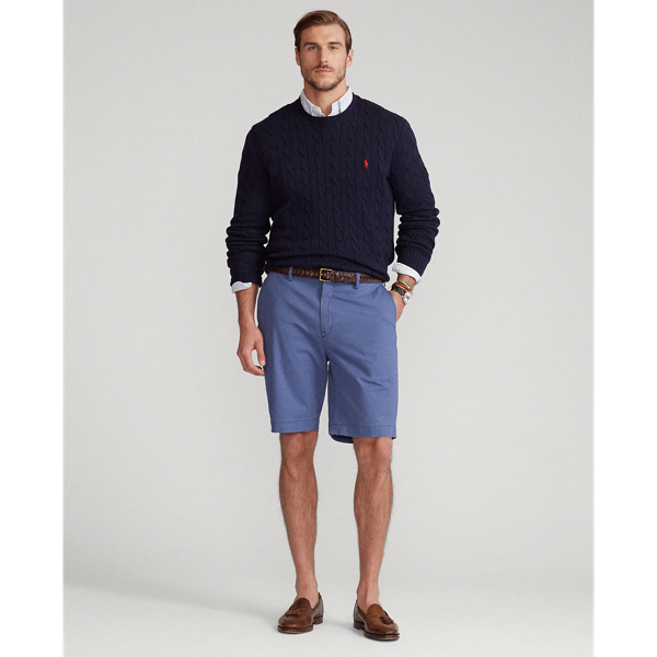 POLO RALPH LAUREN STRETCH CLASSIC FIT CHINO SHORT,0043908813