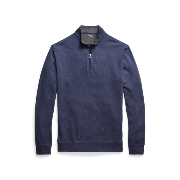 Ralph LaurenRalph Lauren Luxury Jersey QuarterZip Pullover in Spring