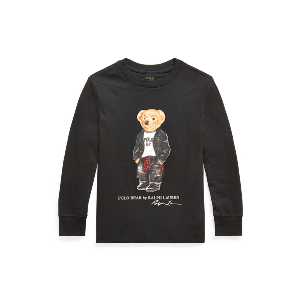 Polo Bear Cotton Jersey Tee
