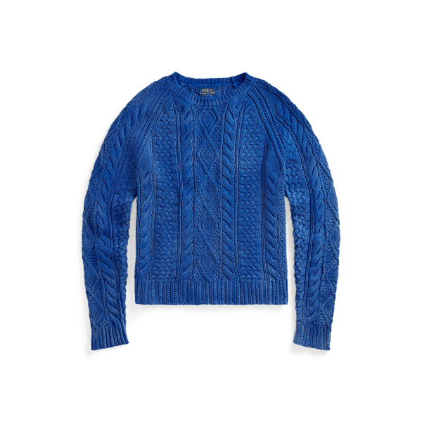 polo ralph lauren iconic fisherman's sweater