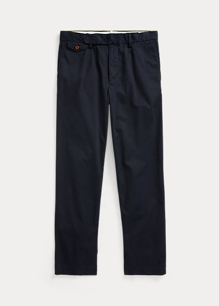 Pantaloni stretch con pieghe Tapered-Fit Ralph Lauren Uomo Abbigliamento Pantaloni e jeans Pantaloni Pantaloni stretch 