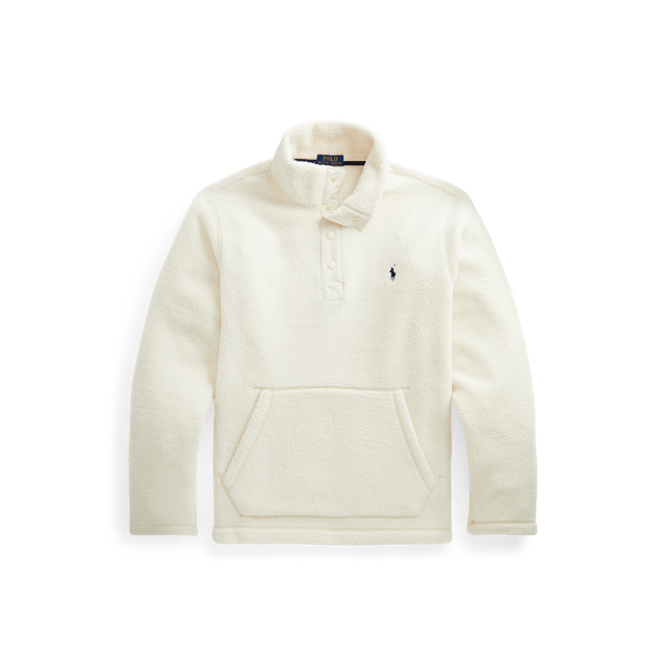 Fleece Mockneck Pullover