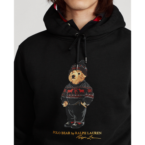 Lunar New Year Polo Bear Fleece Hoodie for Men | Ralph Lauren® IE