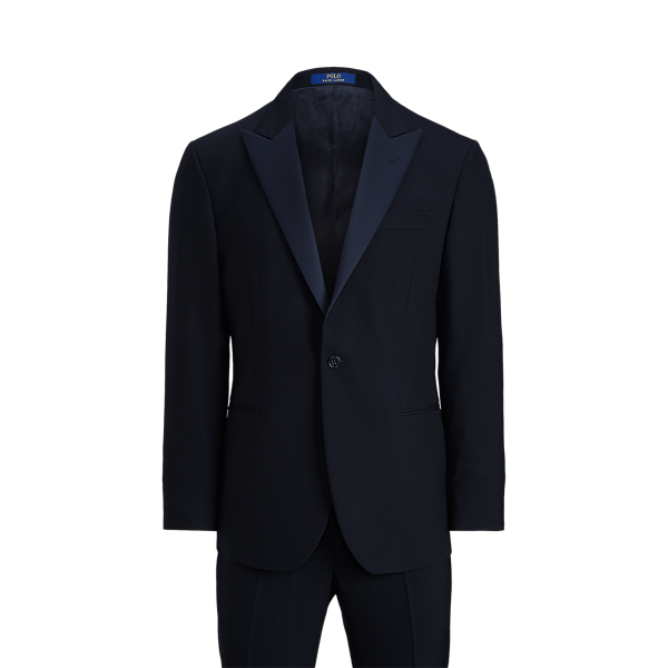 Smoking Polo à revers crantés barathéa