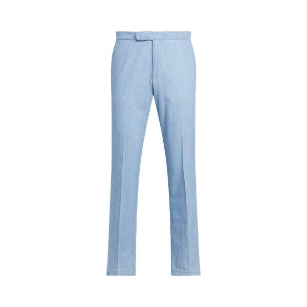 Pantalon de costume en chambray