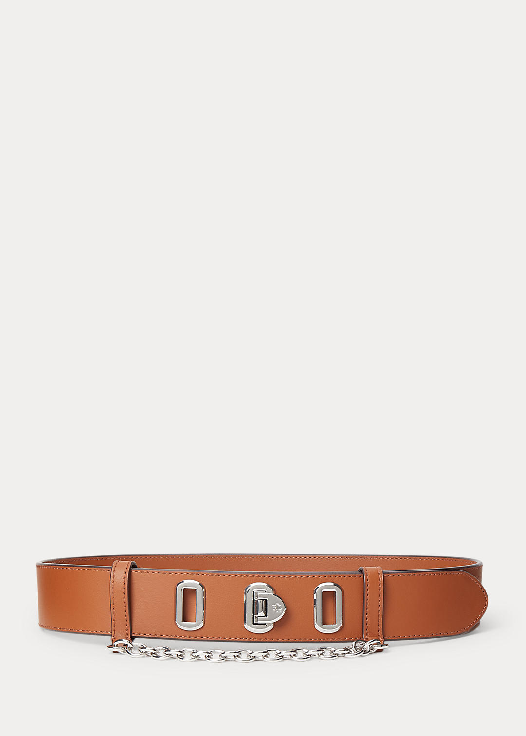 Flip-Lock Leather Belt