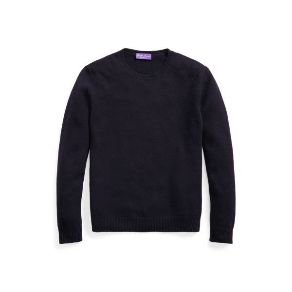 Pull col rond en cachemire