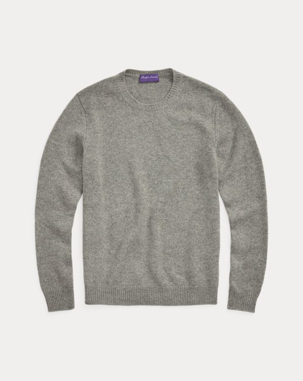 Ralph Lauren Purple Label Suede-trimmed Honeycomb-knit Cashmere Half-zip Sweater in Green for Men Mens Clothing Sweaters and knitwear Zipped sweaters 