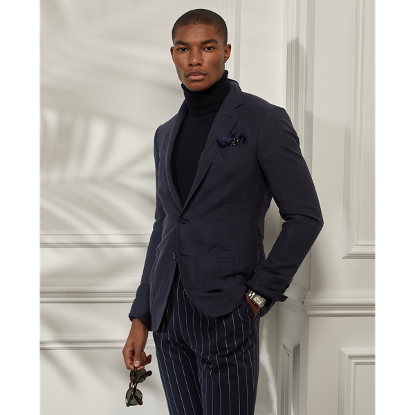 Purple Label Kent Silk-Linen Suit Jacket 1