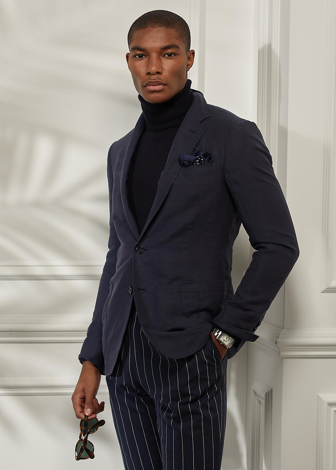 Purple Label Kent Silk-Linen Suit Jacket 1