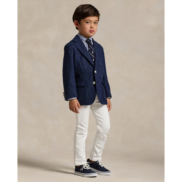 Boys' Chinos, Pants, Khakis, & Joggers in Sizes 2-20 - White | Ralph Lauren