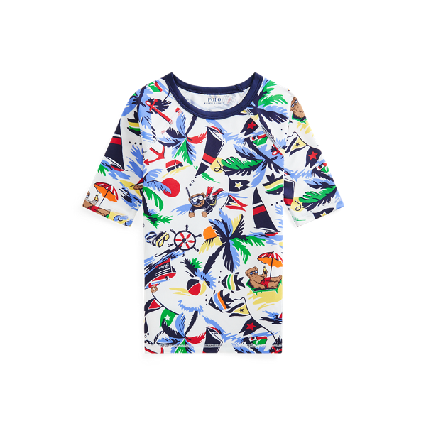 Haut anti-UV Polo Bear en jersey stretch