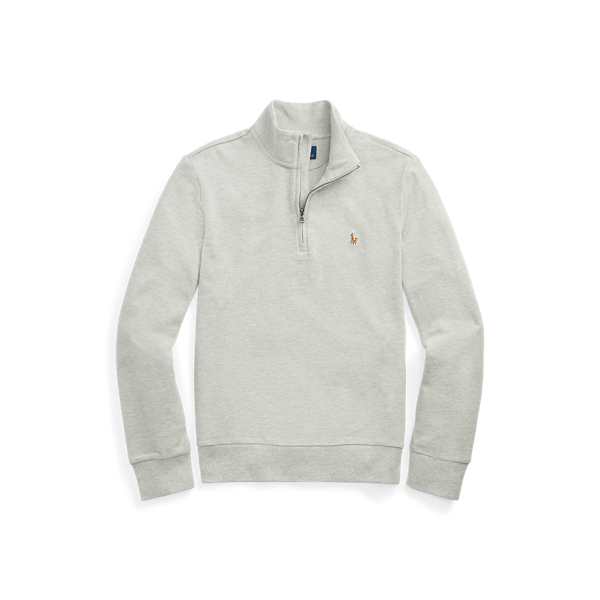 polo half zip up sweater