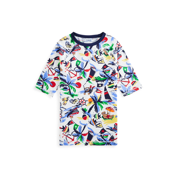 Haut anti-UV Polo Bear en jersey stretch