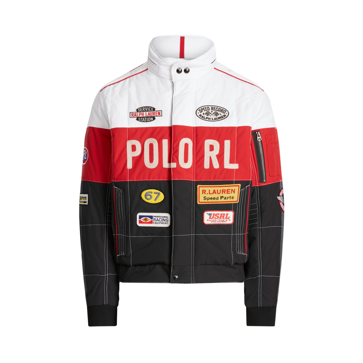 Water-Repellent Racing Jacket