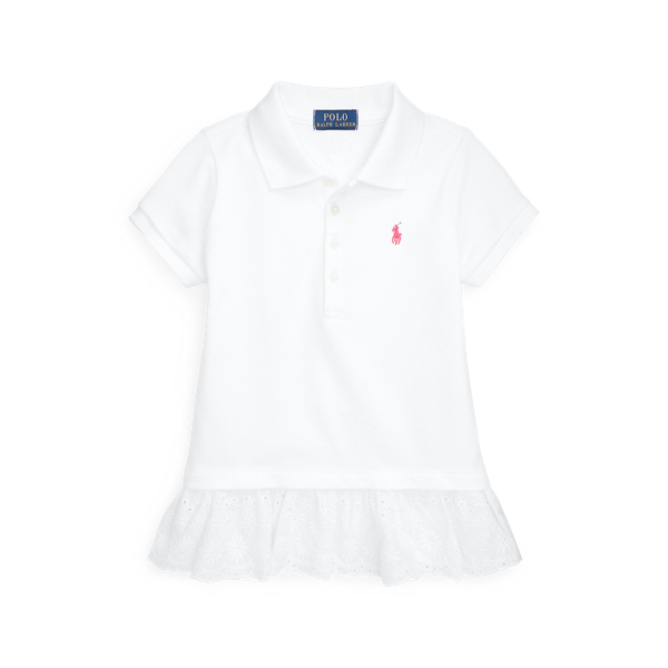 girls black polo shirt