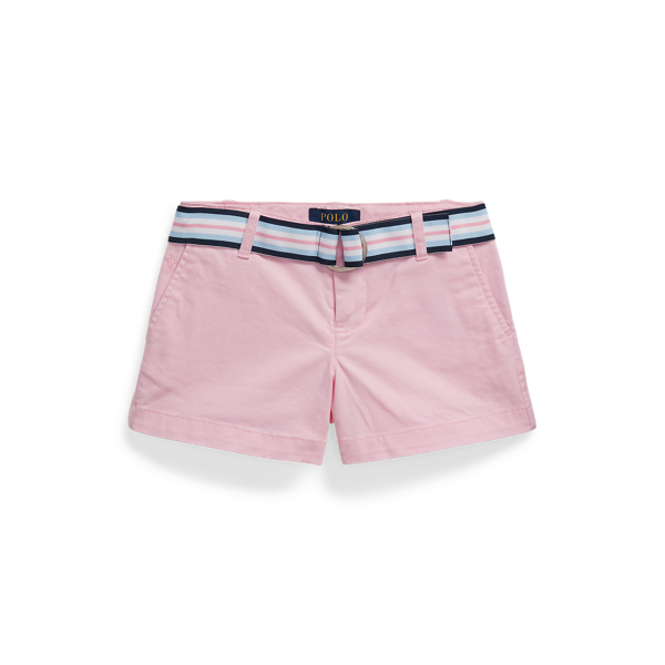 Belted Stretch Chino Short