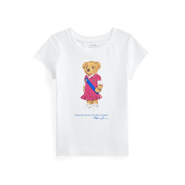 T-shirt Polo Bear jersey de coton