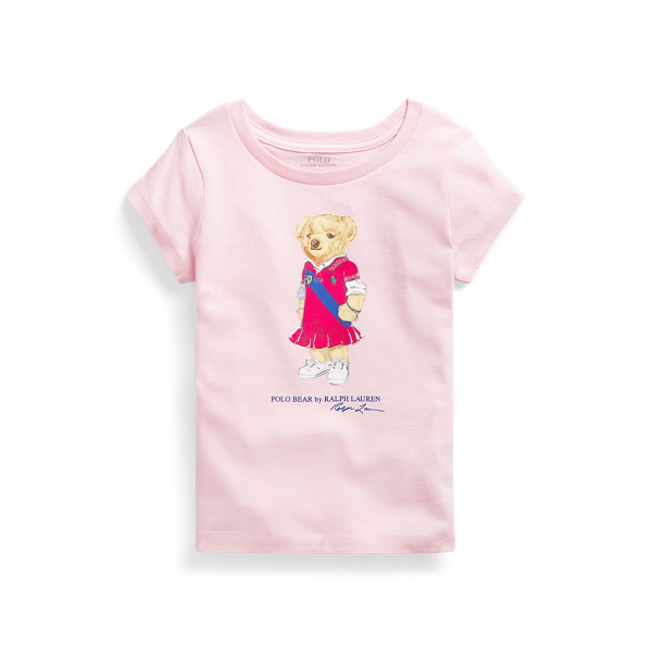 T-shirt Polo Bear jersey de coton