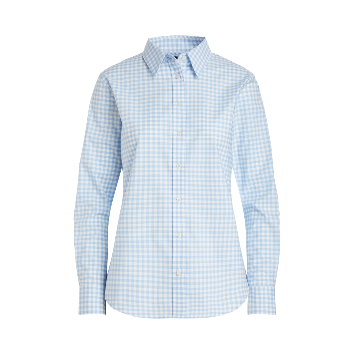 Easy Care Gingham Cotton Shirt