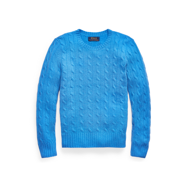 Pull en cachemire torsadé