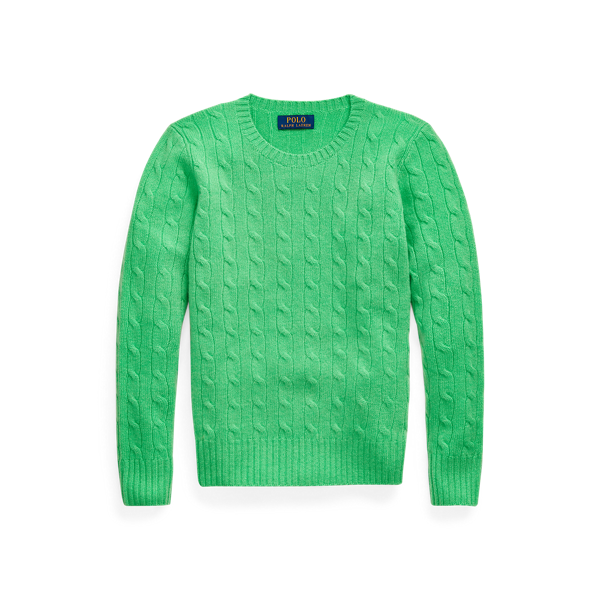 Pull en cachemire torsadé