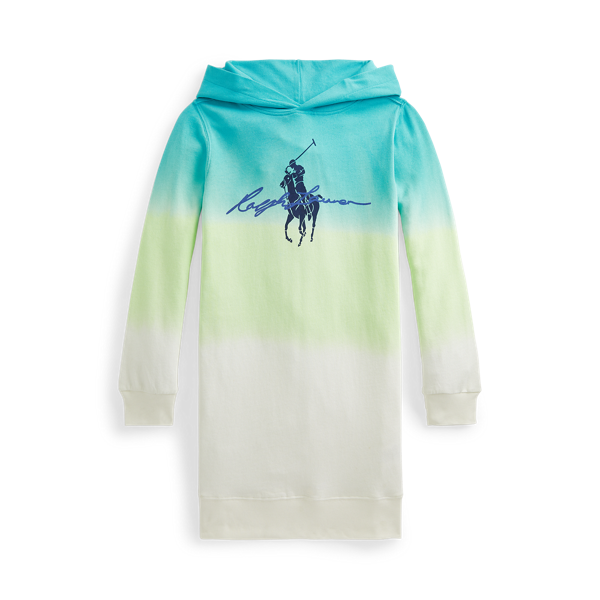 Robe Big Pony coton éponge effet ombré