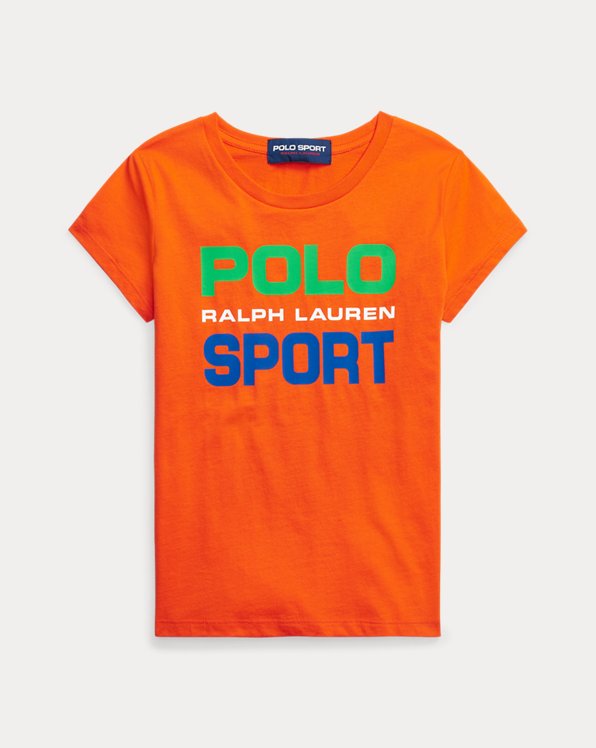 T-shirt Polo Sport de malha de algodão