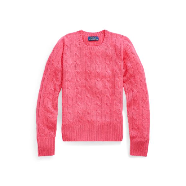 Pull en cachemire torsadé