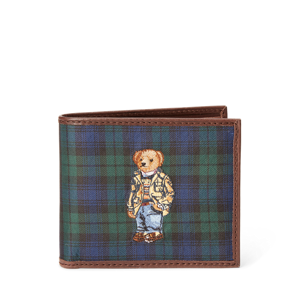 Portefeuille Polo Bear en soie