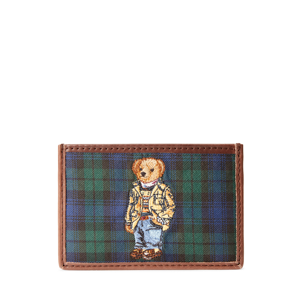 Porte-cartes Polo Bear en soie