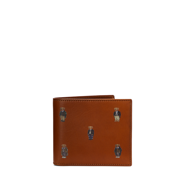 Polo Bear Leather Billfold Wallet for Men | Ralph Lauren® BE